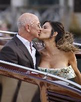 Jeff Bezos and Lauren Sanchez Leave Their Hotel - Venice