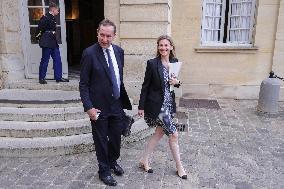 PM Bayrou Press Conference At Hotel De Matignon - Paris