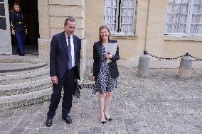PM Bayrou Press Conference At Hotel De Matignon - Paris