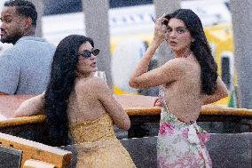 Kylie And Kendall Jenner Spotted Ahead Bezos Wedding - Venice