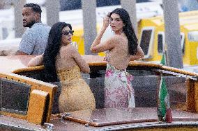 Kylie And Kendall Jenner Spotted Ahead Bezos Wedding - Venice