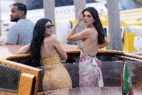 Kylie And Kendall Jenner Spotted Ahead Bezos Wedding - Venice