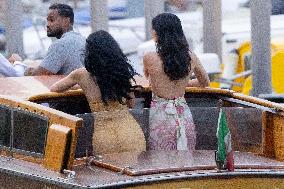 Kylie And Kendall Jenner Spotted Ahead Bezos Wedding - Venice
