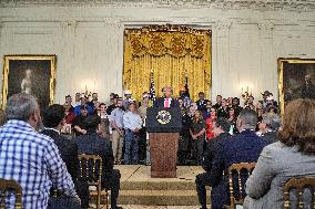President Donald Trump hosts “One, Big, Beatuiful Event” in Washington, DC