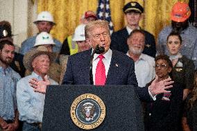 President Donald Trump hosts "One, Big, Beatuiful Event" in Washington, DC