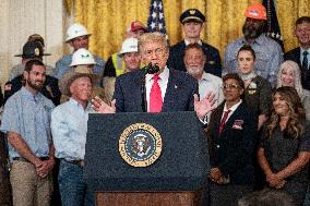 President Donald Trump hosts "One, Big, Beatuiful Event" in Washington, DC