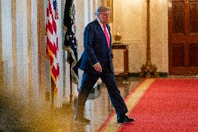 President Donald Trump hosts "One, Big, Beatuiful Event" in Washington, DC