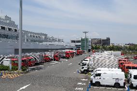 Japan Post truck Image