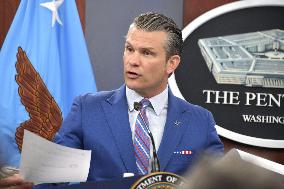 U.S. defense secretary Hegseth