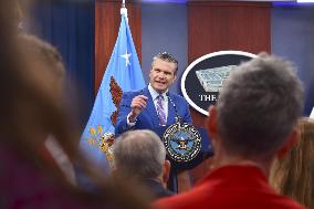 U.S. defense secretary Hegseth