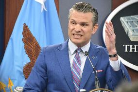 U.S. defense secretary Hegseth