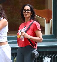 Padma Lakshmi With Her Daughter Out - NYC