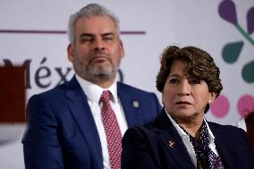 Mexican President Claudia Sheinbaum Meets Whit Gobernors - Mexico