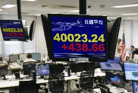 Nikkei regains 40,000