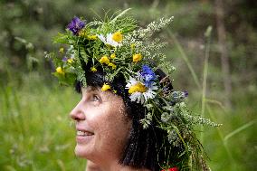 Flower wreath