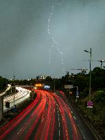 Illustration - Storm Over Paris Ring Road