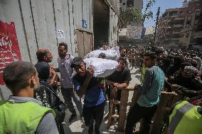 Food Assistance Distribution Point - Gaza