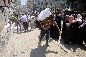 Food Assistance Distribution Point - Gaza