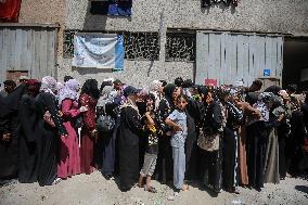 Food Assistance Distribution Point - Gaza