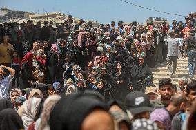 Food Assistance Distribution Point - Gaza