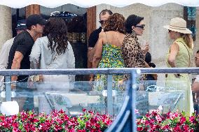 Chris Jenner, Orlando Bloom And Oprah Winfrey At Gritti Hotel - Venice