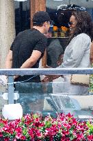 Chris Jenner, Orlando Bloom And Oprah Winfrey At Gritti Hotel - Venice
