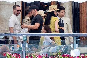 Chris Jenner, Orlando Bloom And Oprah Winfrey At Gritti Hotel - Venice