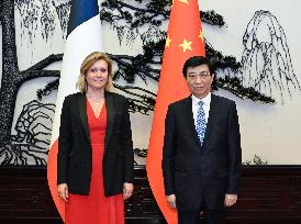 Yael Braun-Pivet Meets Chinese National Committee Officials - Beijing