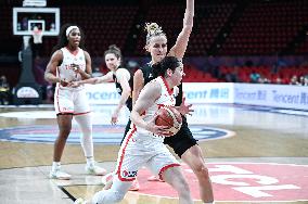 BASKET - Basket Internazionali - FIBA EuroBasket Women - Turkiye vs Germany - Classification Games 5-8
