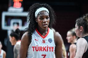 BASKET - Basket Internazionali - FIBA EuroBasket Women - Turkiye vs Germany - Classification Games 5-8