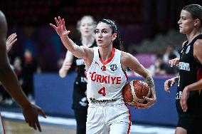 BASKET - Basket Internazionali - FIBA EuroBasket Women - Turkiye vs Germany - Classification Games 5-8