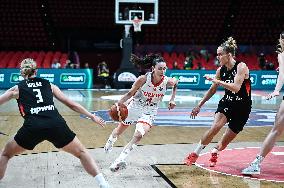 BASKET - Basket Internazionali - FIBA EuroBasket Women - Turkiye vs Germany - Classification Games 5-8