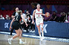 BASKET - Basket Internazionali - FIBA EuroBasket Women - Turkiye vs Germany - Classification Games 5-8