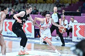 BASKET - Basket Internazionali - FIBA EuroBasket Women - Turkiye vs Germany - Classification Games 5-8