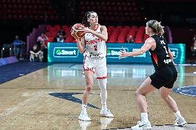 BASKET - Basket Internazionali - FIBA EuroBasket Women - Turkiye vs Germany - Classification Games 5-8