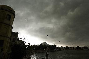 Monsoon Rain Clouds Illustrations - India