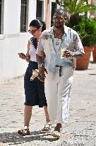 Usher Walking The Streets Of Venice