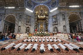 Pope Leo XIV Ordains 32 New Priests - Vatican