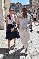 Usher Walking The Streets Of Venice