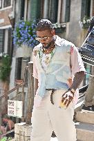Usher Walking The Streets Of Venice