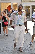 Usher Walking The Streets Of Venice