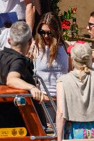 Vittoria Ceretti Leaves Gritti Hotel - Venice