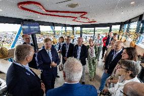 King Visits Training Day of 100-Year-Old TT - Netherlands