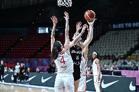 BASKET - Basket Internazionali - FIBA EuroBasket Women - Turkiye vs Germany - Classification Games 5-8