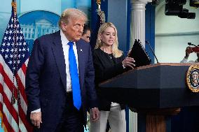 Trump Press Briefing - Washington