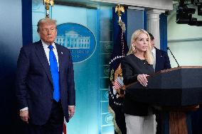Trump Press Briefing - Washington