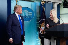 Trump Press Briefing - Washington