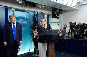 Trump Press Briefing - Washington
