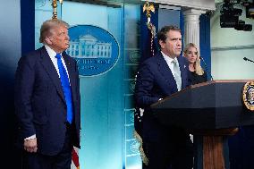 Trump Press Briefing - Washington