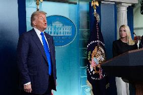 Trump Press Briefing - Washington